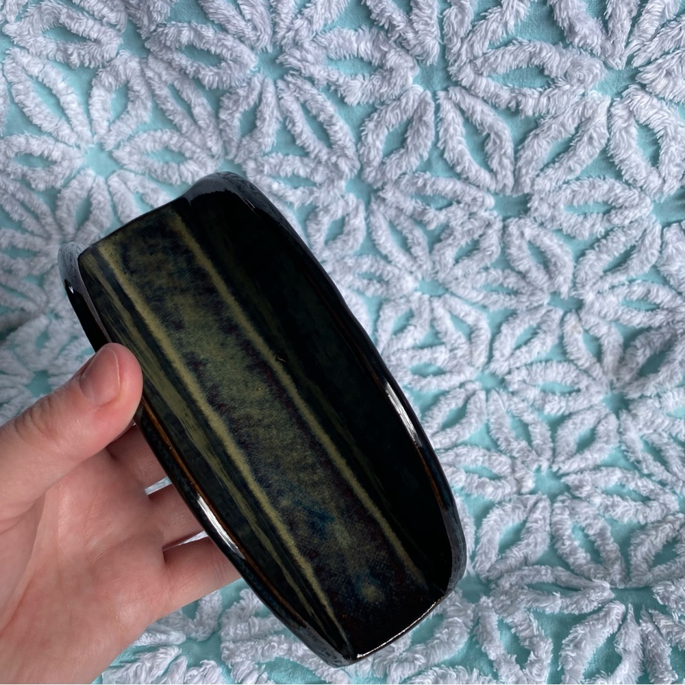 Vintage Pottery letter / napkin holder catch all Kurenda Saskatoon Potte… - Picture 3 of 8